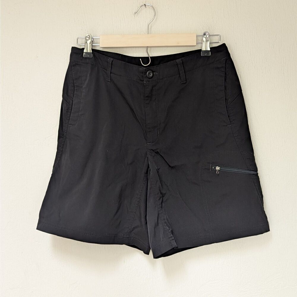 Patagonia Rhythm Collection Black Shorts Size 8  Hiking Early 2000s 8" Inseam
